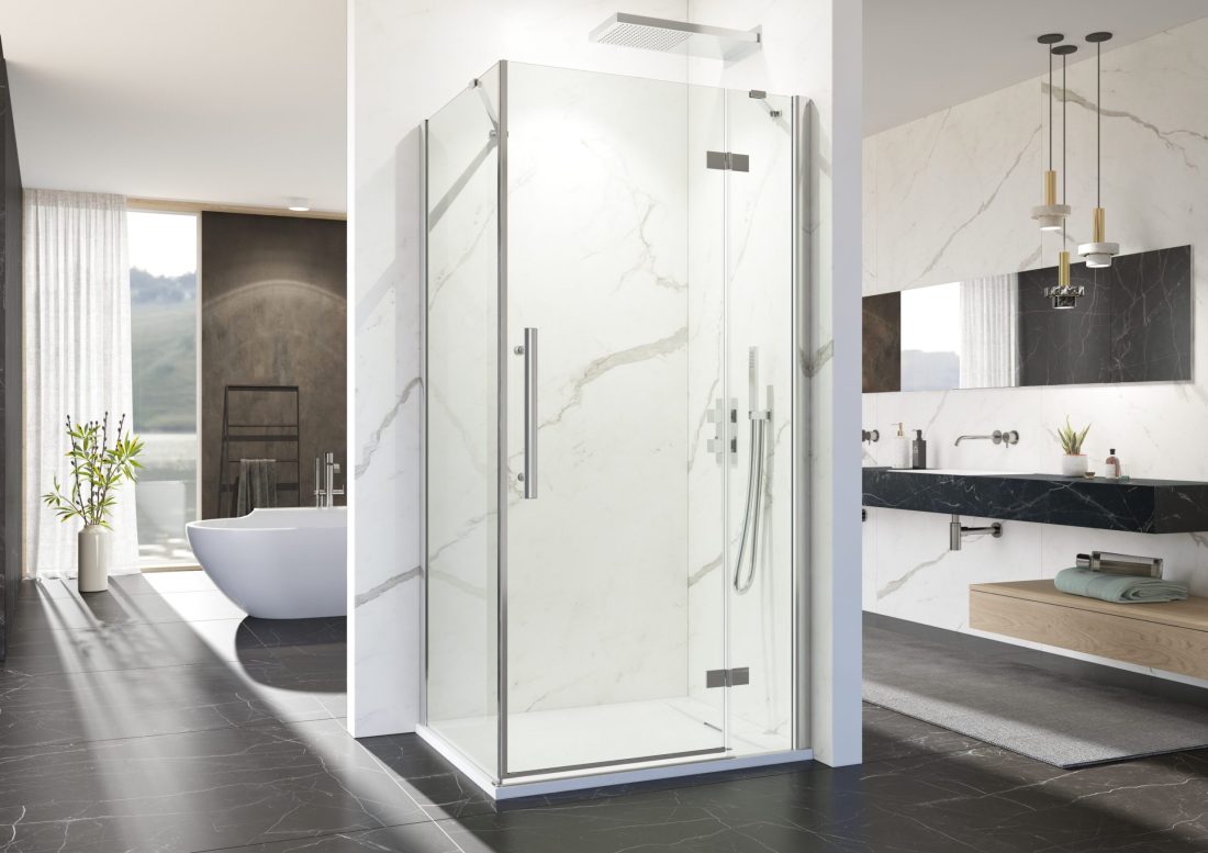 Aquatek BETTER R13 100×80 – štvorcový sprchový kút