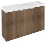 LATUS X umývadlová skrinka 78,8x50x22cm, dub Sherwood