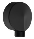 Vývod sprchy, priemer 55mm, ABS/čierna mat