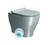 TONO WC misa stojaca, Geniusflush, 36x53cm, spodný/zadný odpad, ghiaccio dual-mat