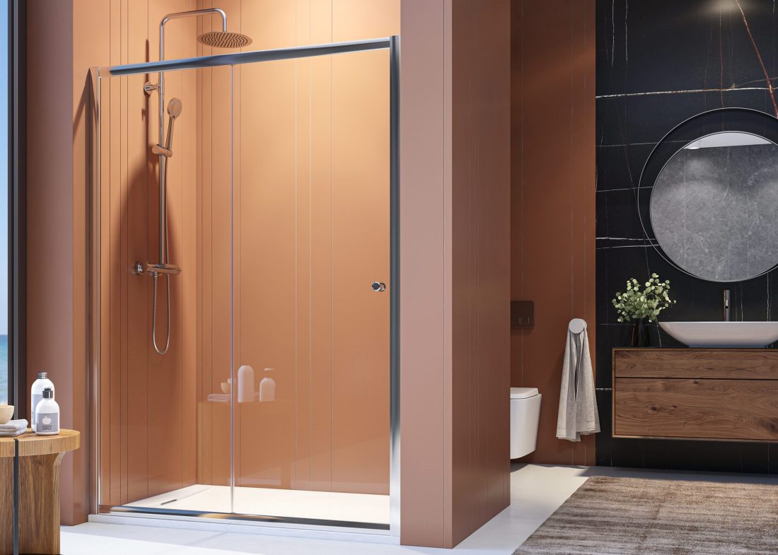 Aquatek FAMILY B2 110-140 – štvorcový sprchový kút