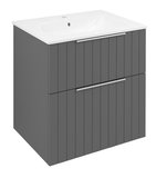 CIRASA STRIP umývadlová skrinka 59,2x64x46cm, carina