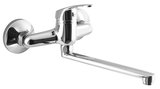 AQUALINE 35 nástenná batéria, ploché ramienko 220mm, chróm