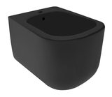 TRIBECA bidet závesný 35x54cm, čierna matná