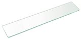 Polička 800x100x8mm, číre sklo
