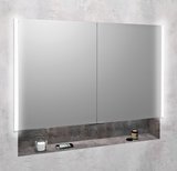 INTEGRA zápustná galérka s LED osvetlením, 105x70cm
