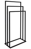 SAPHO Stojan na uteráky 450x860x210mm, čierna mat – držiak uterákov