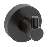 X-ROUND BLACK háčik, čierna mat