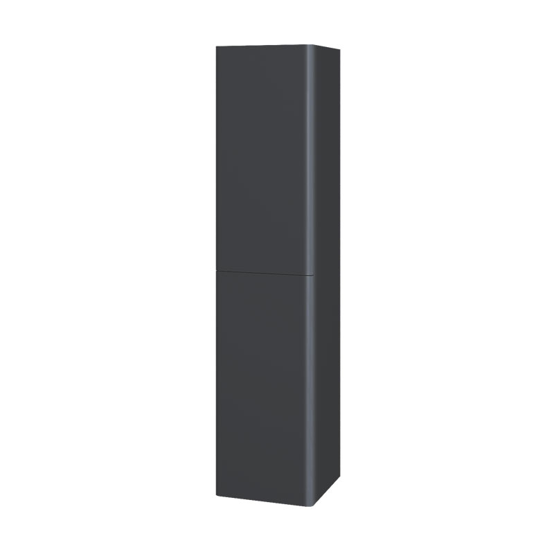Mereo Siena, kúpeľňová skrinka 155 cm vysoká, L/P, antracit mat