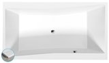 QUEST SLIM obdĺžniková vaňa 190x100x49cm, biela