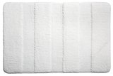 SERENITY predložka 60x90cm s protišmykom, polyester, biela