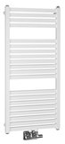 SAPHO TONDI vykurovacie teleso 450x970 mm, stredové pripojenie, biela – kúpeľňový radiátor