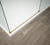 SAPHO ESCA prietoková lišta 1200mm, zlato mat – profil / príslušenstvo k sprchovému kútu