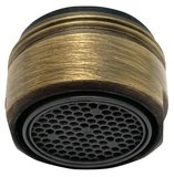 SAPHO Perlátor vonkajší závit M24x1, bronz – náhradný diel k batérii
