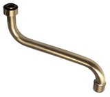 SAPHO Univerzálne výtokové ramienko, 200mm, typ S, bronz – drezová batéria