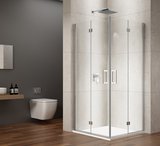 LORO obdĺžniková sprchová zástena 1000x800mm, rohový vstup