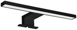 SERAPA LED svietidlo 5W, 230V, 300x40x100mm, IP44, plast, čierna mat