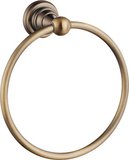 DIAMOND držiak uterákov kruh, bronz