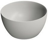 PURA keramické umývadlo na dosku vysoké, piemer 42cm, cenere mat