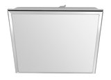 SILVER stropné LED svietidlo 28x28cm, 10W, 230V, 3000K/4000K/6500K, IP44, chróm