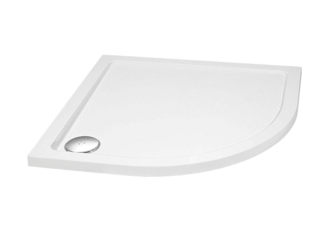 Aquatek SMC 90x90cm – štvrťkruhová sprchová vanička