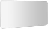 ISHAPE zrkadlo s brúseným okrajom 120x60cm, zaoblené rohy, CU free