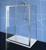 EASY sprchový kout tri steny 1400x1000mm, L/P varianta, číre sklo