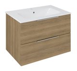 CIRASA umývadlová skrinka 69,8x52x46cm, dub cuneo