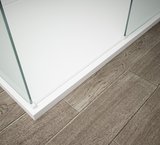 SAPHO ESCA prietoková lišta 1200mm, biela matná – profil / príslušenstvo k sprchovému kútu