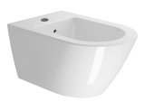 KUBE X bidet závesný 36x55cm, biela ExtraGlaze