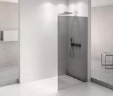 ARCHITEX CHROM sprchová zástena 1062 mm, dymové sklo