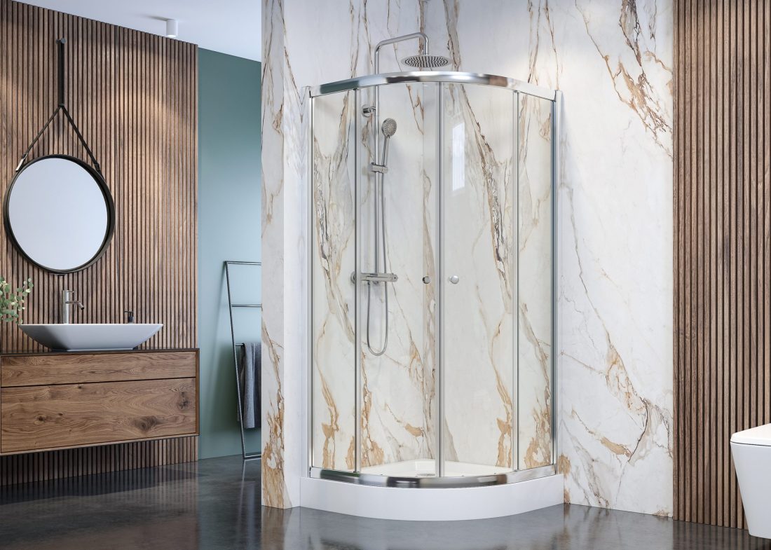 Aquatek MASTER S4 80×80, 90×90 – štvorcový sprchový kút