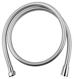 SOFTFLEX plastová sprchová hadica, 120cm, metalická strieborná/chróm