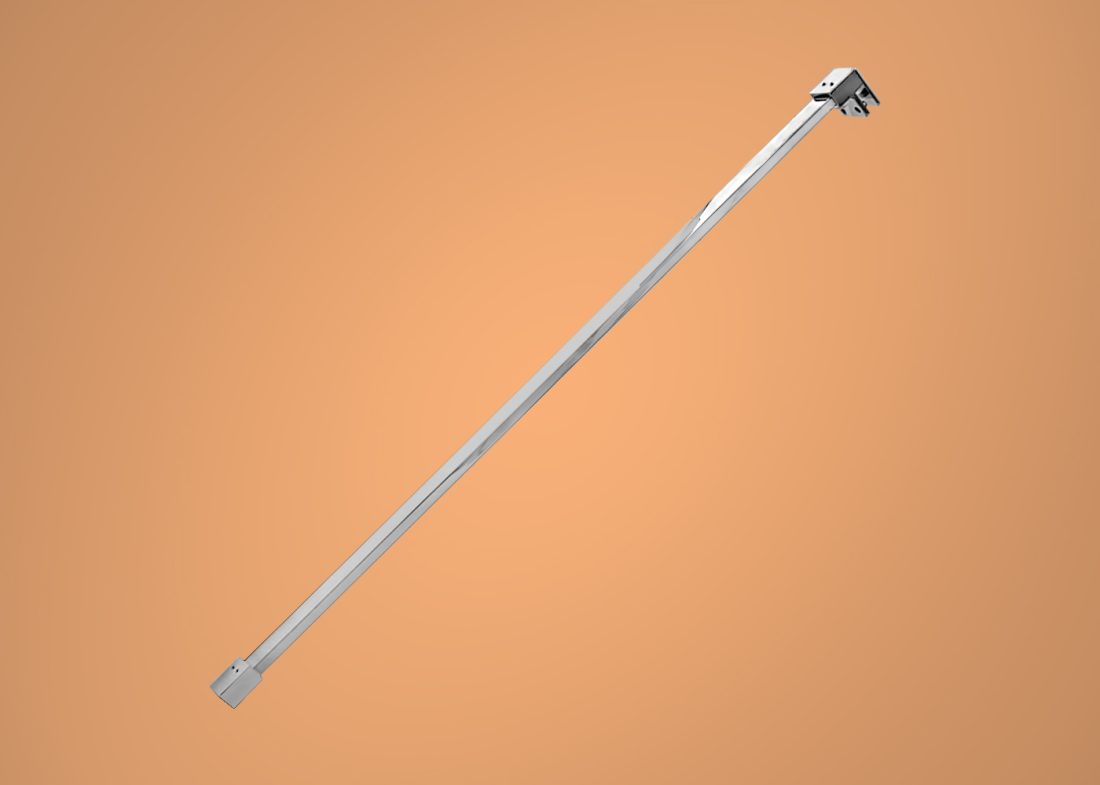 Aquatek OASIS T3 80, 90, 100, 120 cm – walk-in sprchová zástena