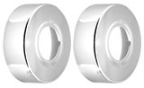 SAPHO Rozeta 60/24 mm, výška 20mm, chróm – profil / príslušenstvo k sprchovému kútu